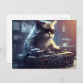 Postales Cat Funny-kaarten Briefkaart (Voorkant / Achterkant)