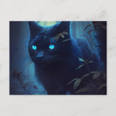 Postales Chat Bleu Briefkaart (Voorkant)
