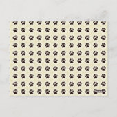 postales de patas de gato briefkaart (Achterkant)