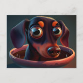 Postales Puppy Divers Briefkaart (Voorkant)