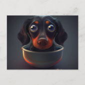 Postales Puppy Divers Briefkaart (Voorkant)