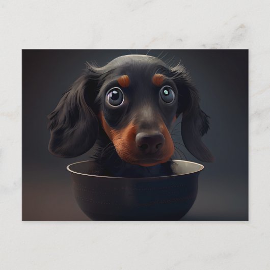 Postales Puppy Divers Briefkaart (Voorkant)