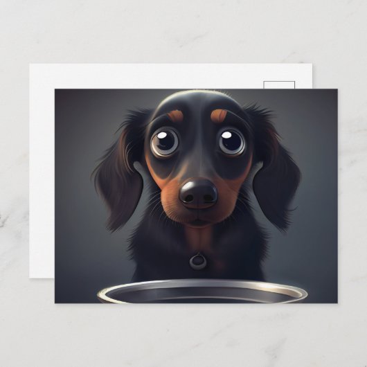 Postales Puppy Divers Briefkaart (Voorkant / Achterkant)