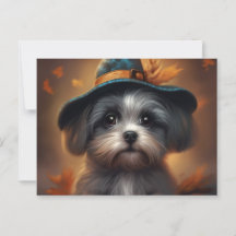 Postales Puppy Halloween