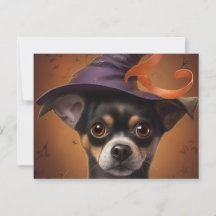 Postales Puppy Halloween