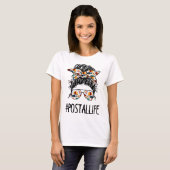 postallife Messine Bun Mail Carrier Postal Worker T-shirt (Voorkant volledig)