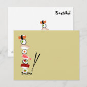 postalsushi1 briefkaart (Voorkant / Achterkant)
