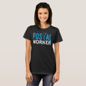 Postarbeider Brievenman Mail Carrier T-shirt (Voorkant volledig)