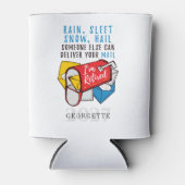 Postarbeider in ruste Postbus Ik ben in ruste Blikjeskoeler (Voorkant)