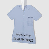 Postarbeider Ornament (voorkant)