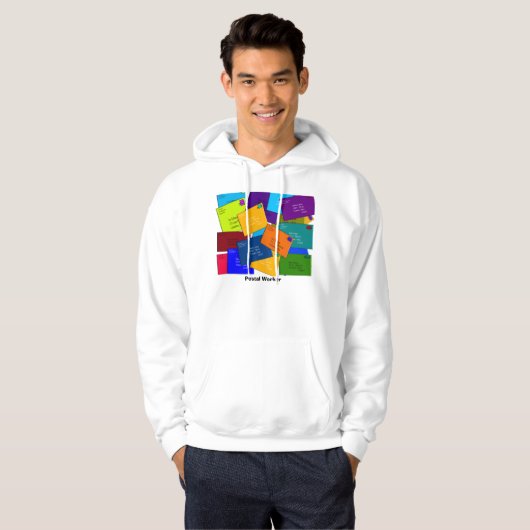 Postarbeiders T-Shirts en Hoodies Letters (Voorkant volledig)