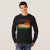 Postbeambte , Toekomstige postbeambte T-shirt (Voorkant volledig)