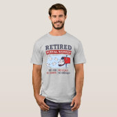 Postbediende postbediende postbeambte t-shirt (Voorkant volledig)