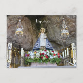 Postbedrijf Virgen de Covadonga en Asturias, Españ Briefkaart (Voorkant)