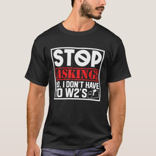 Postbezorger Mailmen Mail Dames & Vervoerder 2 T-shirt (Voorkant)