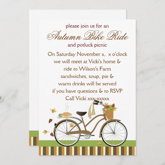 Postbezorgingsfiets Kaart (Voorkant / Achterkant)