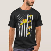  postbode Amerikaanse vlag T-shirt (Voorkant)