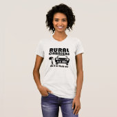 Postbode bezorgers doen het in hun auto t-shirt (Voorkant volledig)