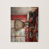 Postbode - De postwegerweegschaal Legpuzzel (Verticaal)