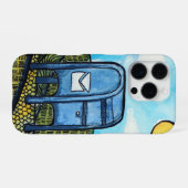 Postbode Drop Box Postdienst Kunst iPhone Hoesje (Achterkant horizontaal)