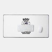 Postbode Geest Modus Halloween Levering Design Bureaumat (Keyboard & Muis)