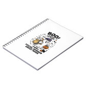 Postbode Geest Modus Halloween Levering Design Notitieboek (Linkerzijde)