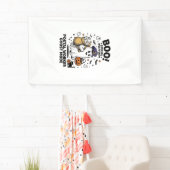 Postbode Geest Modus Halloween Levering Ontwerp Spandoek (Insitu)