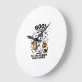 Postbode Geest Modus Halloween Leveringsontwerp Grote Klok (Hoek)