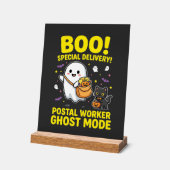Postbode Geest Modus Halloween Ontwerp_1 Acryl Bord (Hoek)