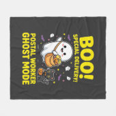 Postbode Geest Modus Halloween Ontwerp_1 Fleece Deken (Voorkant (Horizontaal))
