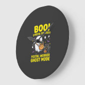 Postbode Geest Modus Halloween Ontwerp_1 Grote Klok (Hoek)