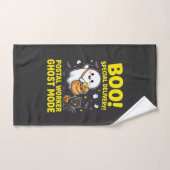 Postbode Geest Modus Halloween Ontwerp_1 Handdoek (Handdoek)