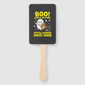 Postbode Geest Modus Halloween Ontwerp_1 Handwaaier (Voorkant)