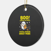 Postbode Geest Modus Halloween Ontwerp_1 Keramisch Ornament (Links)