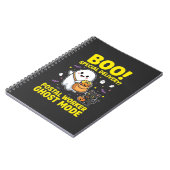 Postbode Geest Modus Halloween Ontwerp_1 Notitieboek (Linkerzijde)