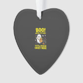 Postbode Geest Modus Halloween Ontwerp_1 Ornament (voorkant)
