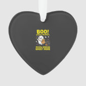 Postbode Geest Modus Halloween Ontwerp_1 Ornament (voorkant)