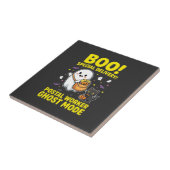 Postbode Geest Modus Halloween Ontwerp_1 Tegeltje (Zijkant)