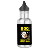 Postbode Geest Modus Halloween Ontwerp_1 Waterfles (Links)