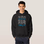 Postbode Grappige Waardering Hoodie (Voorkant volledig)
