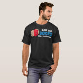 Postbode Grote Dozen Pakket Brievenbus Route T-shirt (Voorkant volledig)