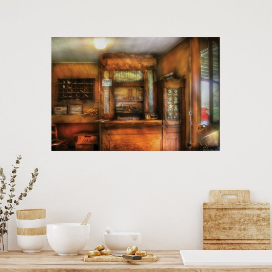 Postbode - Het postkantoor Poster (Keuken)