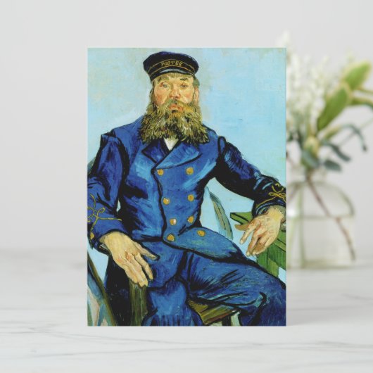 Postbode Joseph Roulin | Vincent van Gogh (Staand voorkant)