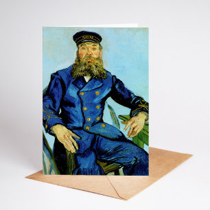 Postbode Joseph Roulin   Vincent van Gogh Kaart