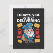 Postbode Kabouters Post Kaart (Voorkant)