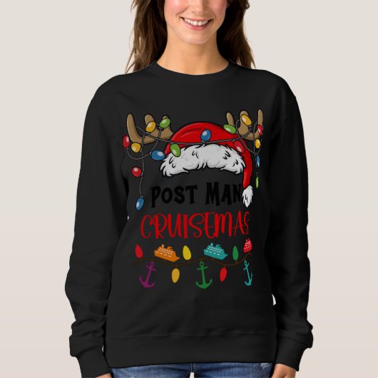 Postbode Kerstcruise Trui (Voorkant)