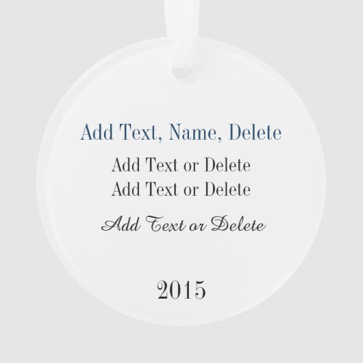 Postbode - Letter Carrier Ornament (achterkant)