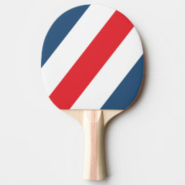 Postbode Nostalgische Vette Strepen Tafeltennisbatje