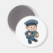 postbode of Mail-man Magneet (Voorkant / Achterkant)