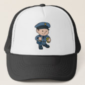 postbode of postbode-man trucker pet (Voorkant)